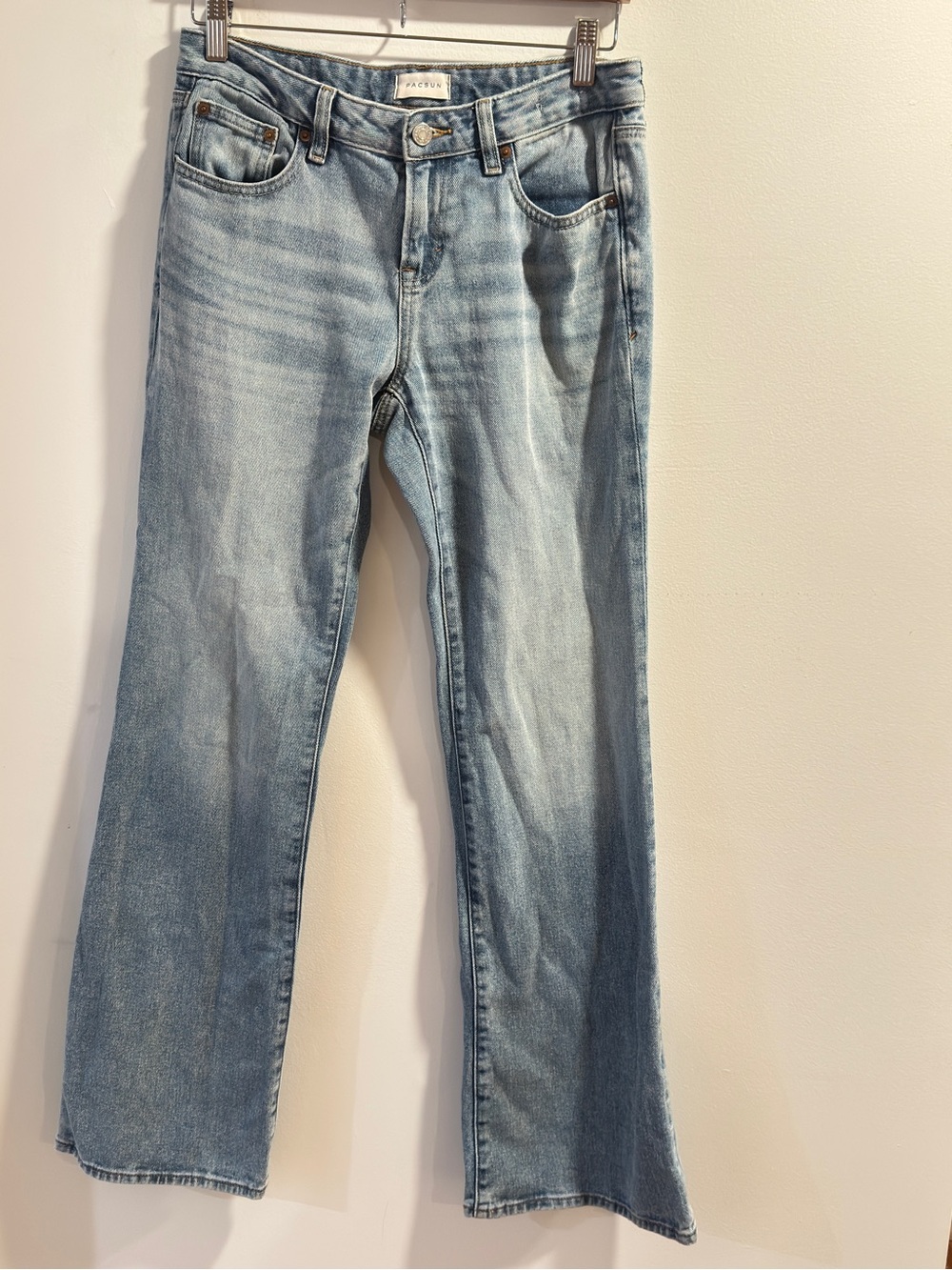 Pacific Sunwear Light Blue Flare Jeans